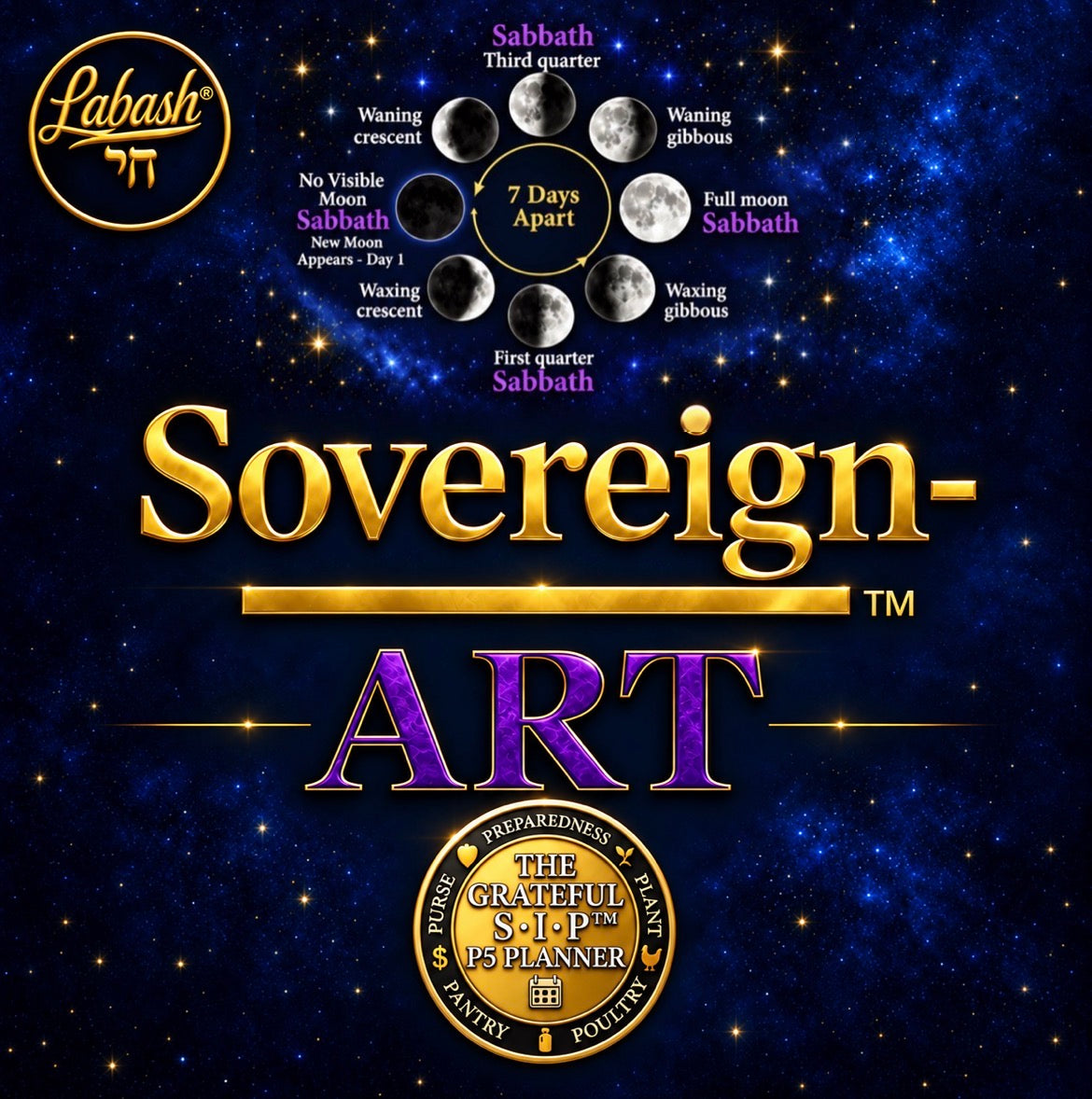 Sovereign‑ART™ Biblical Luni-Solar Lifestyle Calendar App