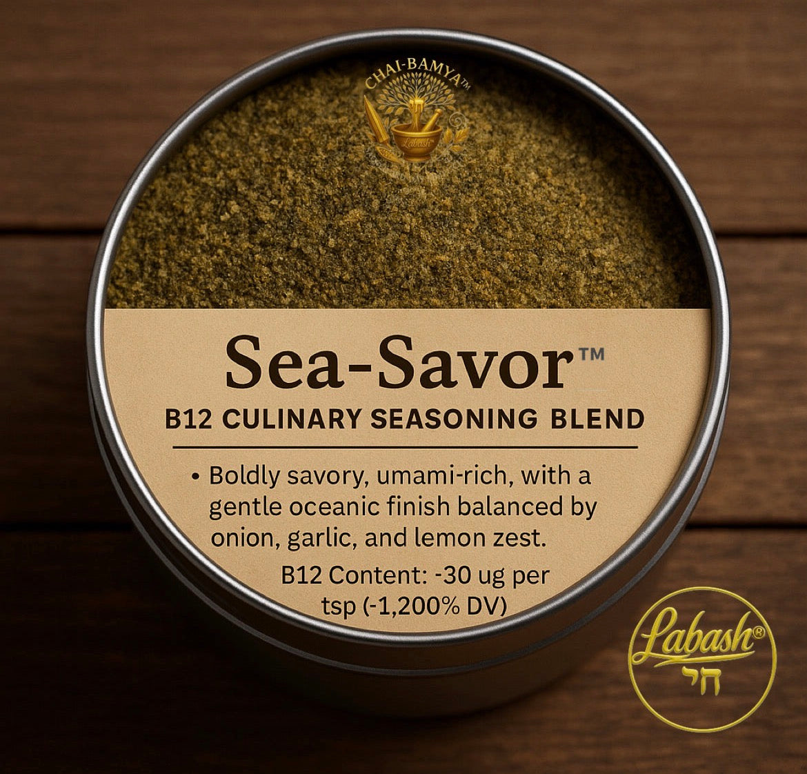 Sea-Savor™ – B12 Culinary Seasoning Blend