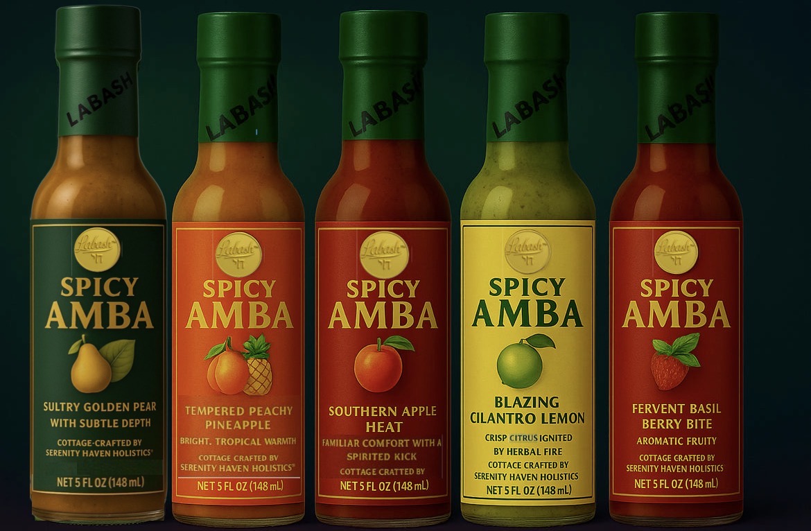 Spicy Amba™ (Seasoned Semi-Sweet Fruit-Base Accompaniment)