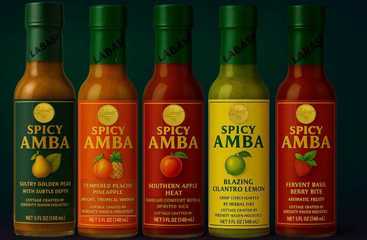 Spicy Amba™ (Seasoned Semi-Sweet Fruit-Base Accompaniment)