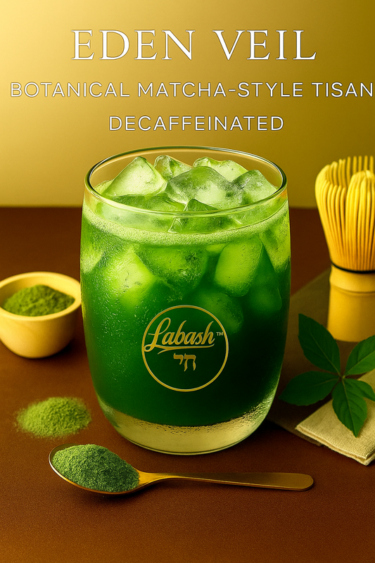 Eden Veil™️ -  Botanical Matcha-Style Tisane (Decaffeinated)