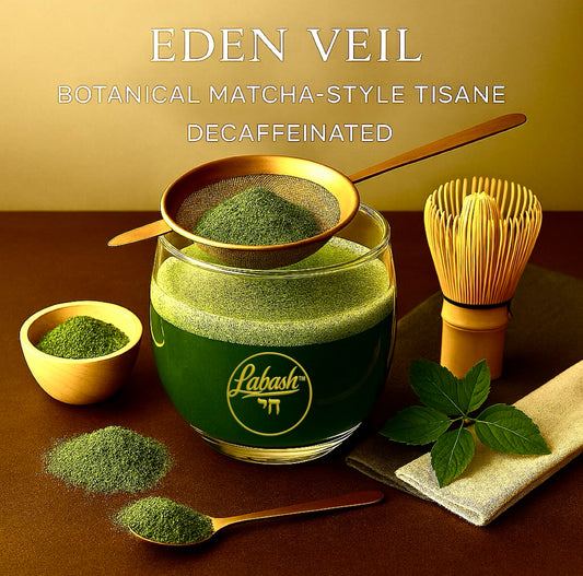 Eden Veil™️ -  Botanical Matcha-Style Tisane (Decaffeinated)